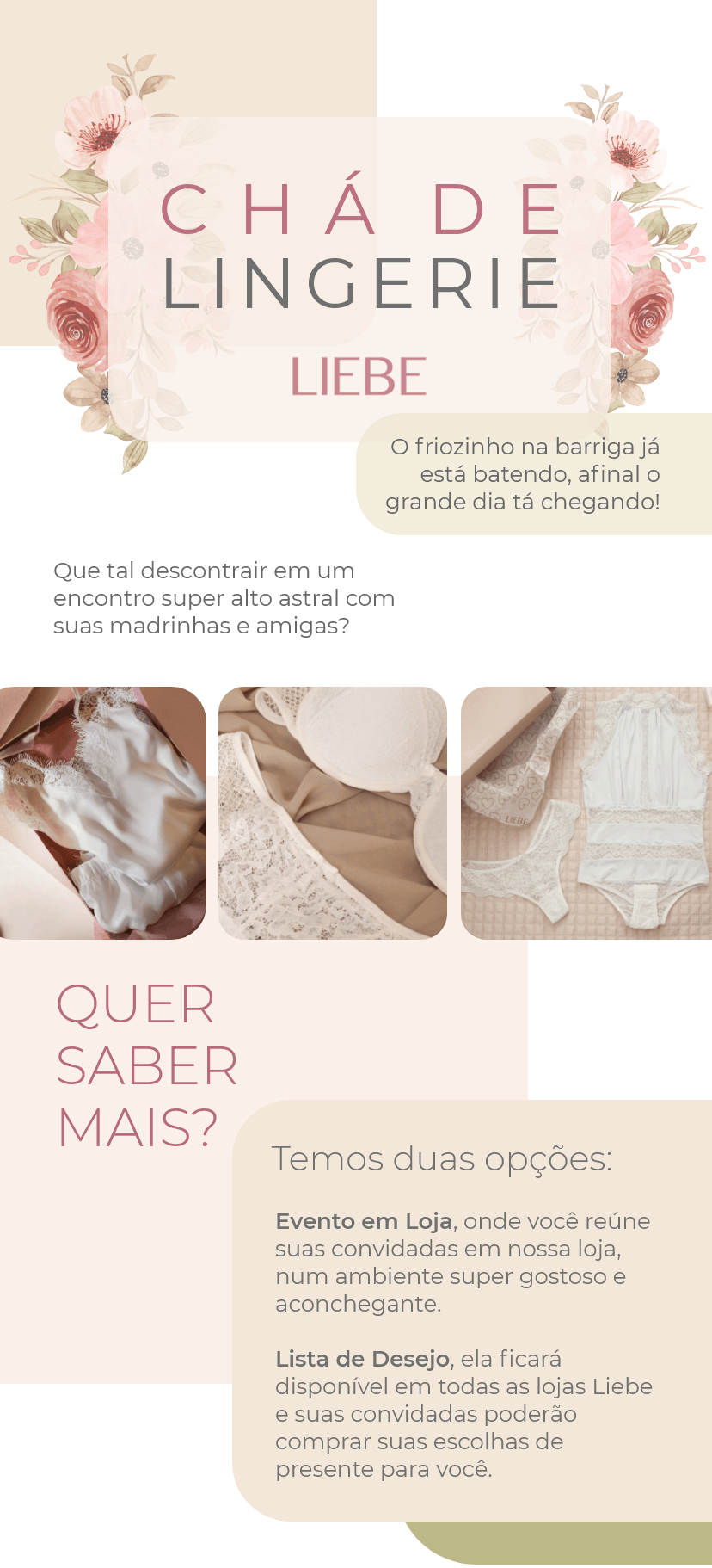 Chá de Lingerie Liebe