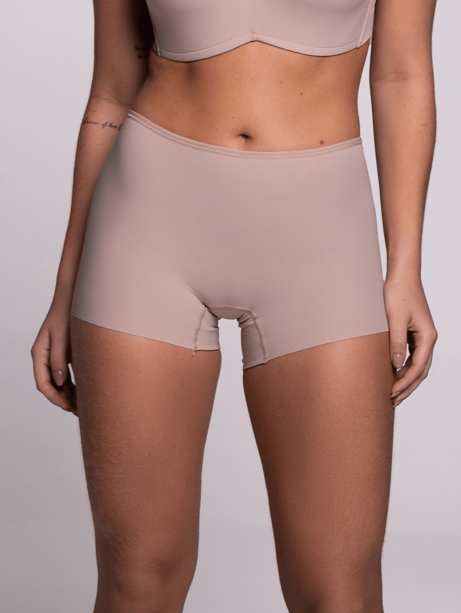 Cinta shorts modeladora lingerie p m g gg - R$ 40.00, cor Nude #44184,  compre agora
