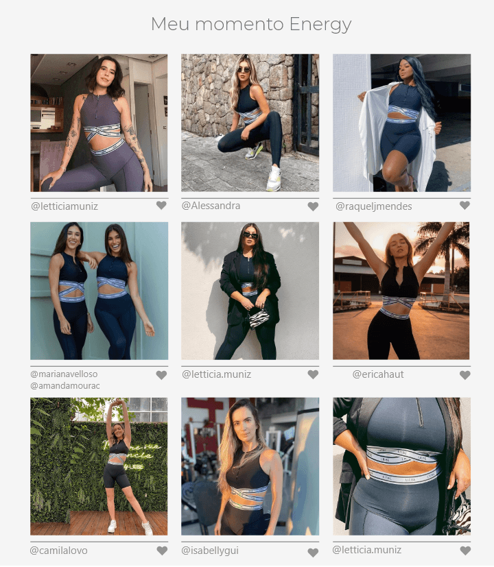 Conheça mais sobre a Coleção Energy