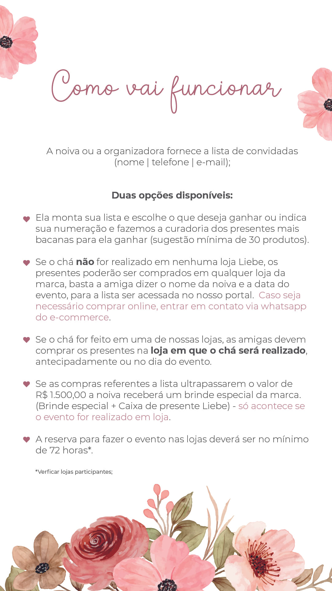 Chá de Lingerie Liebe