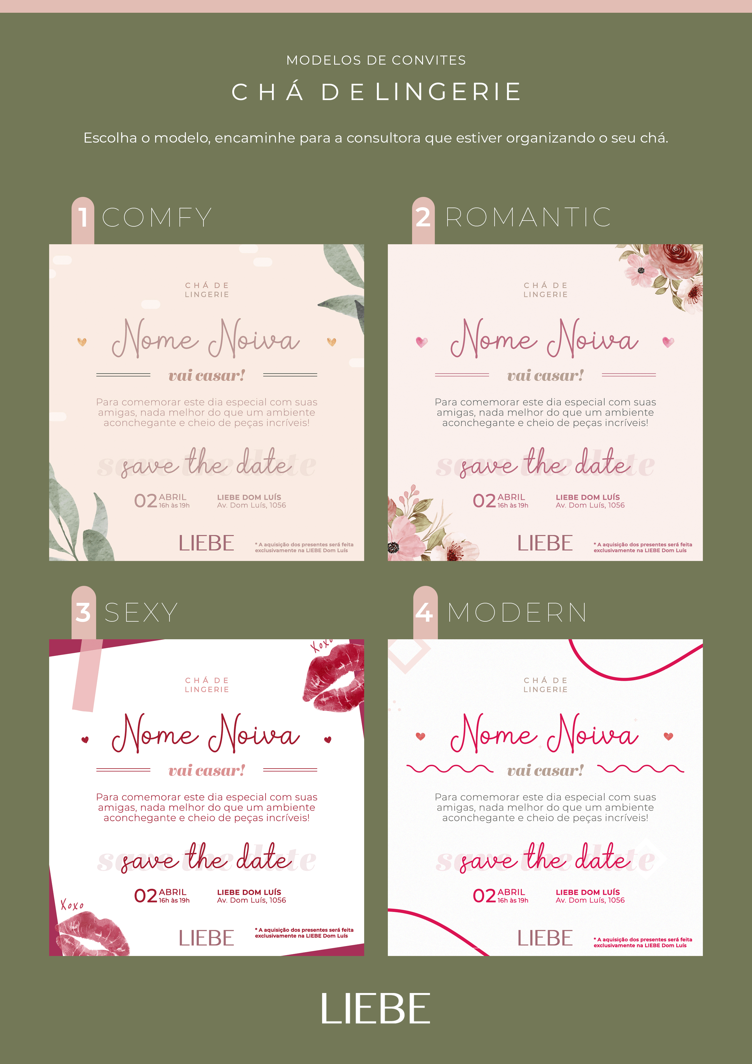 Chá de Lingerie Liebe